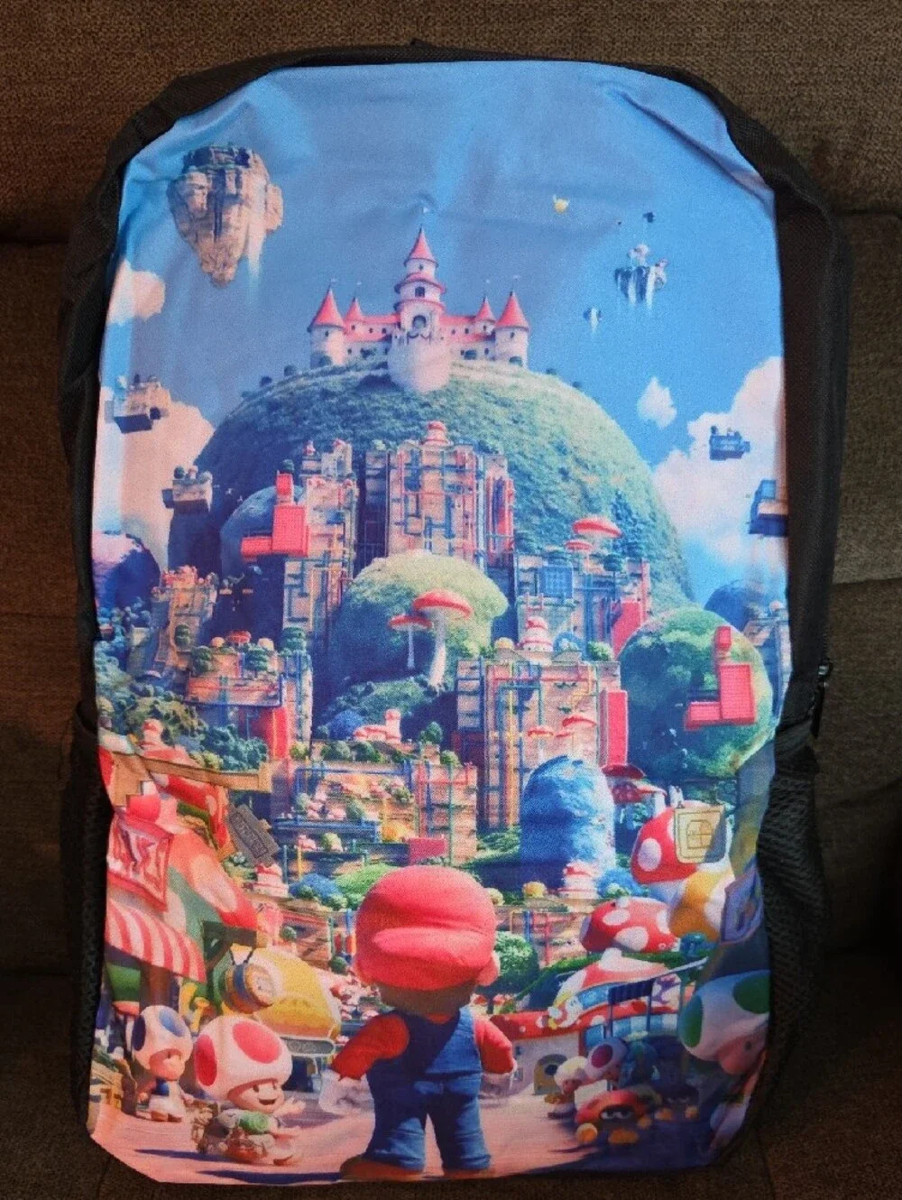 Nintendo Kids Backpack Set - Blue, Red, Green